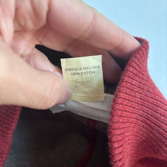 Tommy Bahama Flipshot Reversible Pullover Men 3XL Rust Red Half Zip Casual Prep - Picture 5 of 9